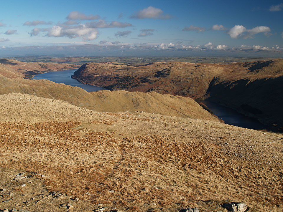 Haweswater and the easterly view from Mardale Ill Bell